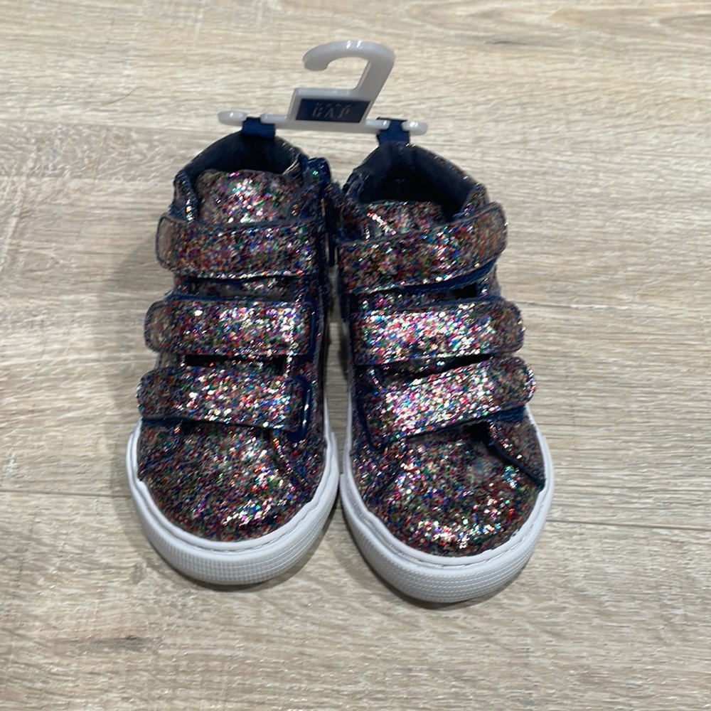 Never worn! Baby gap high top sneakers